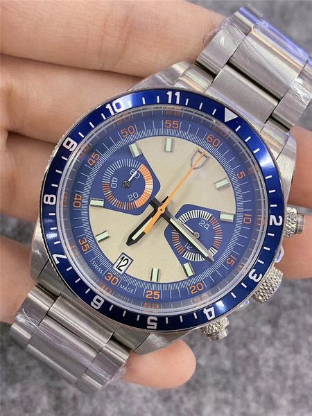 mens luxury watch chrono blue solid stainless steel japan quartz movement designer watches all dial work sport wristwatch clock, Slivery;brown
mens luxury watch chrono blue solid stainless steel japan quartz movement designer watches all dial work sport wristwatch clock, Slivery;brown