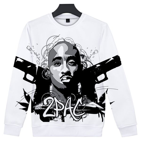 2pac designer mens hoodies 3d printed long sleeve crew neck pullover sweatshirts autumn fashion male apparel, Black
2pac designer mens hoodies 3d printed long sleeve crew neck pullover sweatshirts autumn fashion male apparel, Black