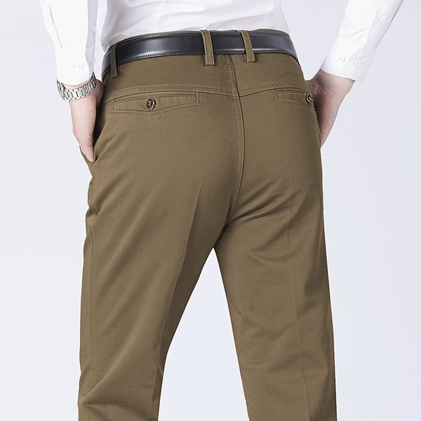2019 autumn winter straight pant men thick cotton pants long style casual and comfortable trouses solid color warm loose, Black
2019 autumn winter straight pant men thick cotton pants long style casual and comfortable trouses solid color warm loose, Black