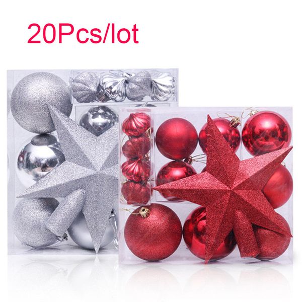 20pcs/lot christmas tree sparkle stars hanging ball baubles snowflake xmas decoration ornament christmas decor supplies
20pcs/lot christmas tree sparkle stars hanging ball baubles snowflake xmas decoration ornament christmas decor supplies