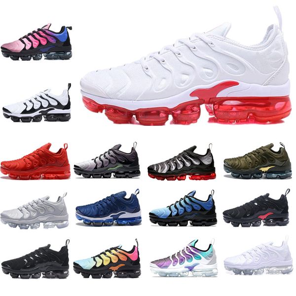 2019 new tn plus air cushion running shoes men women outdoor run shoes black white sport walking trainers hiking sports designer sneakers
2019 new tn plus air cushion running shoes men women outdoor run shoes black white sport walking trainers hiking sports designer sneakers