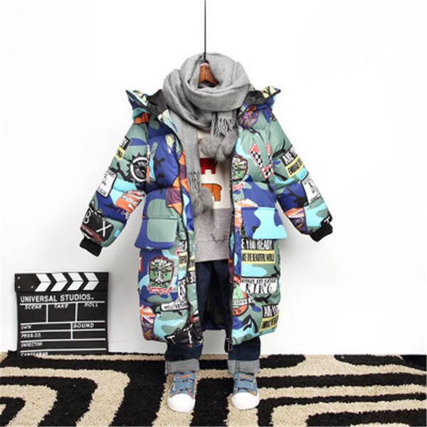 2020 graffiti camouflage parkas jacket for boys brand hooded winter jackets for teenagers boys thick long coat kids clothes, Blue;gray
2020 graffiti camouflage parkas jacket for boys brand hooded winter jackets for teenagers boys thick long coat kids clothes, Blue;gray
