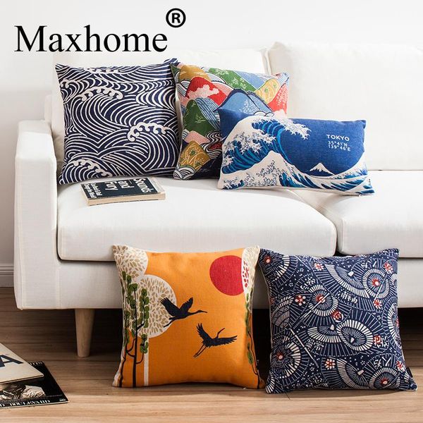 japanese ukiyo style retro pillowcase fuji mountain cushion decorative pillows for sofa home decor throw pillow 45*45
japanese ukiyo style retro pillowcase fuji mountain cushion decorative pillows for sofa home decor throw pillow 45*45