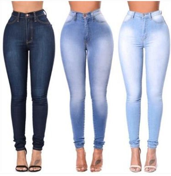 jeggings джинсы женские синие джинсы высокой талией упругие стретч ladies женский омывается джинсовой тощий карандаш брюки s-3xl, Blue 
jeggings джинсы женские синие джинсы высокой талией упругие стретч ladies женский омывается джинсовой тощий карандаш брюки s-3xl, Blue