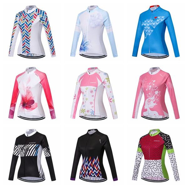 racing jackets 2021 women cycling jerseys long sleeve female mtb bicycle sportswear clothing bike shirt cycle clothes ropa ciclismo mail, Black;red
racing jackets 2021 women cycling jerseys long sleeve female mtb bicycle sportswear clothing bike shirt cycle clothes ropa ciclismo mail, Black;red