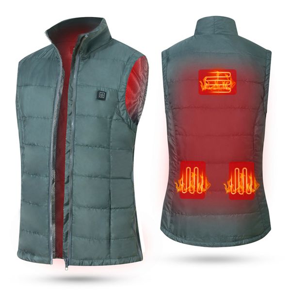 vinmori heating vest usb electric heating vest outdoor intelligent heated for fishing hunting hiking camping, Blue;black
vinmori heating vest usb electric heating vest outdoor intelligent heated for fishing hunting hiking camping, Blue;black