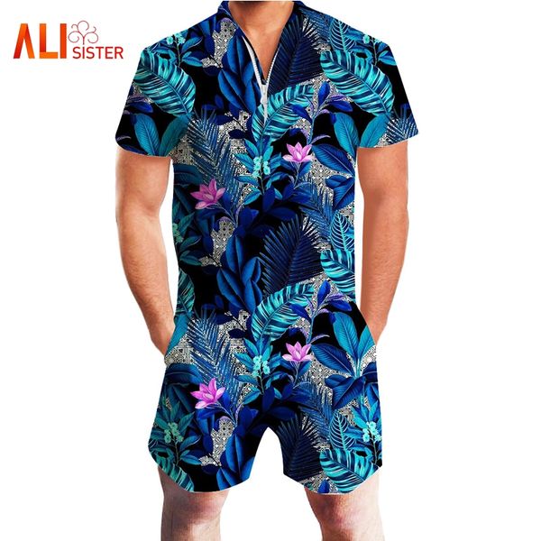 fashion bule men rompers summer short sleeve zipper jumpsuit 3d beach floral leaves print one piece overalls casual playsuit, Gray
fashion bule men rompers summer short sleeve zipper jumpsuit 3d beach floral leaves print one piece overalls casual playsuit, Gray