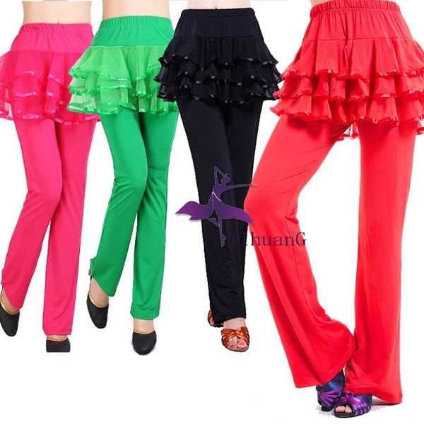 women latin dance costume long pants ballroom salsa rumba samba tango cha cha dancewear trousers #2535, Black;red
women latin dance costume long pants ballroom salsa rumba samba tango cha cha dancewear trousers #2535, Black;red