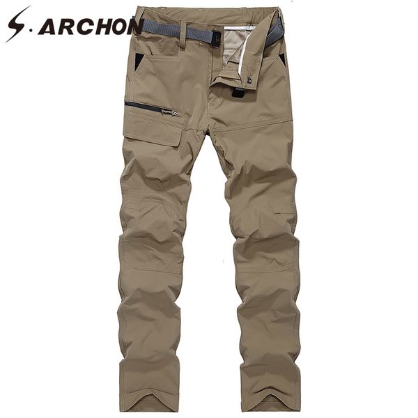 s.archon men tactical cargo pants spring army combat casual work pants quick dry multi big pockets male trousers, Black
s.archon men tactical cargo pants spring army combat casual work pants quick dry multi big pockets male trousers, Black