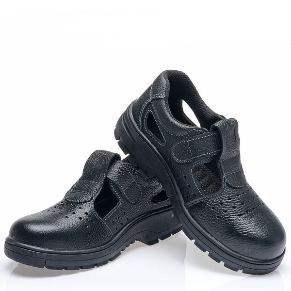 leather safety shoes men summer boots men steel toe steel sole breathable weaving shoes, Black
leather safety shoes men summer boots men steel toe steel sole breathable weaving shoes, Black