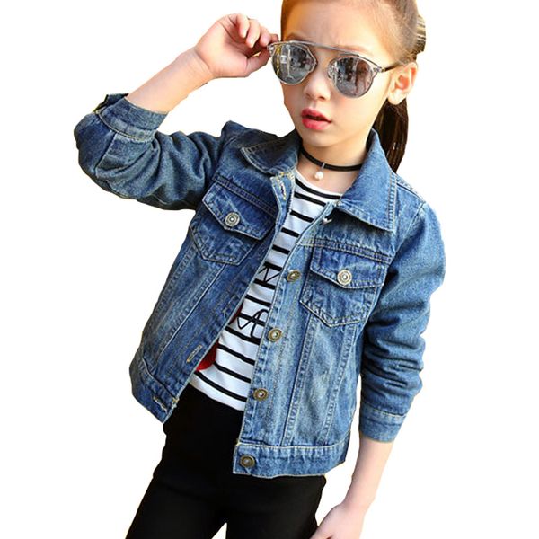 4-13years big girls denim jackets 2018 fashion children outwear coat spring autumn kids girls jeans jacket bc196, Blue;gray
4-13years big girls denim jackets 2018 fashion children outwear coat spring autumn kids girls jeans jacket bc196, Blue;gray
