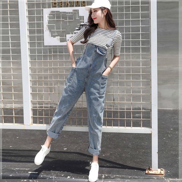 2019 new arrival women washed pocket denim jumpsuits sleeveless cowboy light blue basic overall, Black;white
2019 new arrival women washed pocket denim jumpsuits sleeveless cowboy light blue basic overall, Black;white