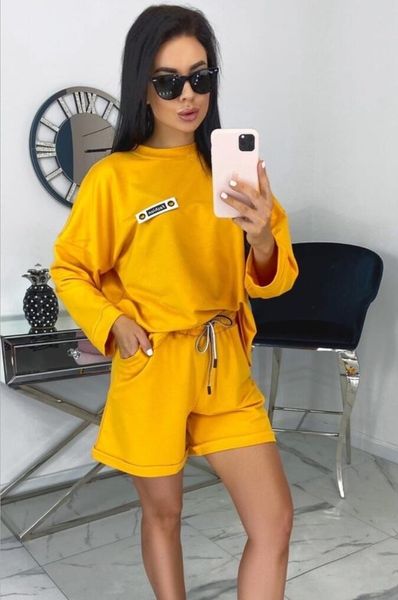 желтые горячие женщины спортивные костюмы casual с коротким рукавом топы + шорты двух секций jogger набор костюмы тренировочные костюмы спор, Gray
желтые горячие женщины спортивные костюмы casual с коротким рукавом топы + шорты двух секций jogger набор костюмы тренировочные костюмы спор, Gray