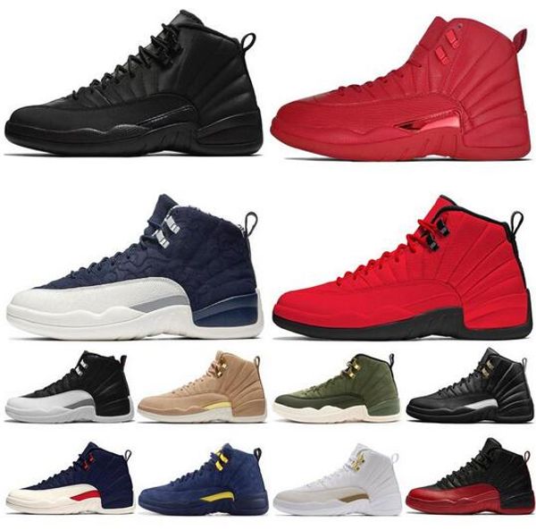 new 12s winterized wntr gym red michigan mens basketball shoes the master flu game taxi 12 men sport sneakers designer trainers shoe us 7-13
new 12s winterized wntr gym red michigan mens basketball shoes the master flu game taxi 12 men sport sneakers designer trainers shoe us 7-13
