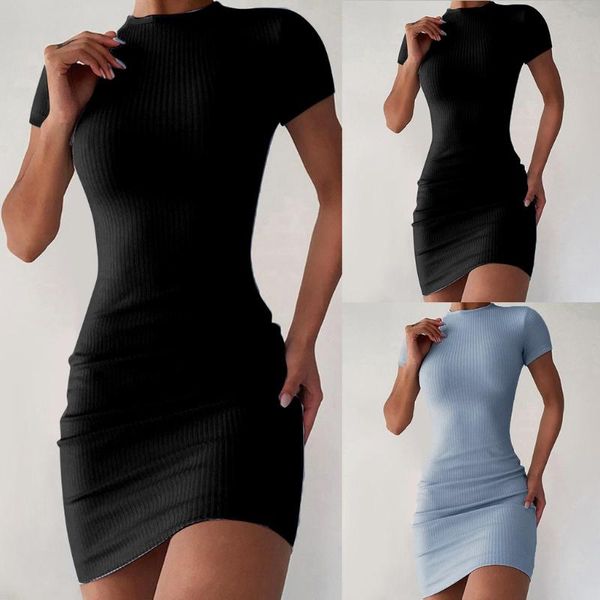 fashion trend summer dress women short sleeve pint stripe solid slim temperament dress vestidos robe femme été 2020 @35, Black;gray
fashion trend summer dress women short sleeve pint stripe solid slim temperament dress vestidos robe femme été 2020 @35, Black;gray