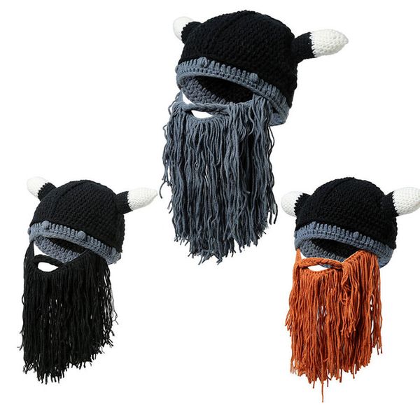funny crazy halloween cosplay men knit viking beard horn hat ski mask cap barbarian vagabond cool beanie winter warm hat
funny crazy halloween cosplay men knit viking beard horn hat ski mask cap barbarian vagabond cool beanie winter warm hat