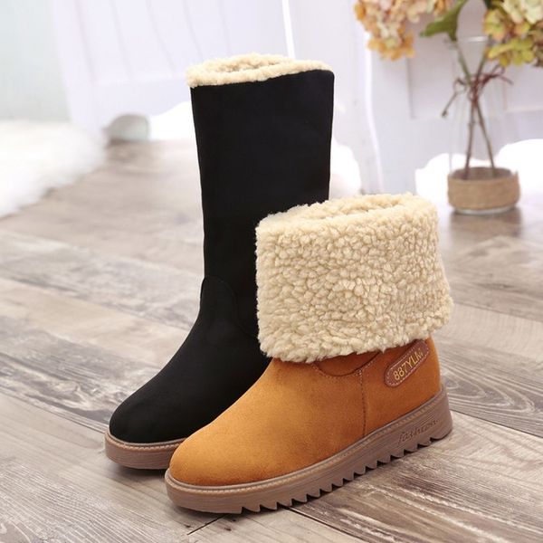 weweya non slip snow boots shoes woman winter flat heel ankle boots outdoor warm fur plush boot short shoes women high quality, Black
weweya non slip snow boots shoes woman winter flat heel ankle boots outdoor warm fur plush boot short shoes women high quality, Black