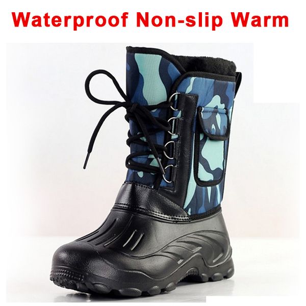 2019 man snow boots eva camouflage mid-calf winter warm men's outdoor waterproof snow boots fishing shoes ski aehq0339, Black
2019 man snow boots eva camouflage mid-calf winter warm men's outdoor waterproof snow boots fishing shoes ski aehq0339, Black
