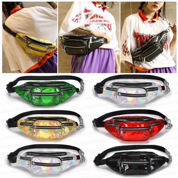 2 pattrens available fanny pack zipper up colorful bling women's casual transparent waist bag laser hip pouch stylish belt bag
2 pattrens available fanny pack zipper up colorful bling women's casual transparent waist bag laser hip pouch stylish belt bag
