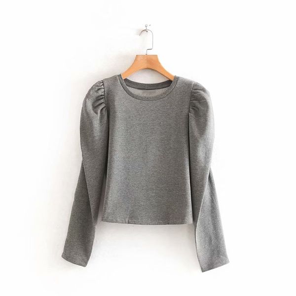 2019 new women fashion puff sleeve solid color casual sweatershirts ladies autumn o neck basic fleece hoodies chic h087, Black
2019 new women fashion puff sleeve solid color casual sweatershirts ladies autumn o neck basic fleece hoodies chic h087, Black