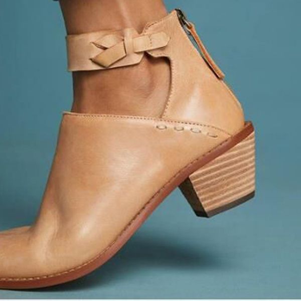 pu leather ankle boots for women daily chunky heel zip shoes breathable comfortable shoes short booties botines mujer 2018, Black
pu leather ankle boots for women daily chunky heel zip shoes breathable comfortable shoes short booties botines mujer 2018, Black