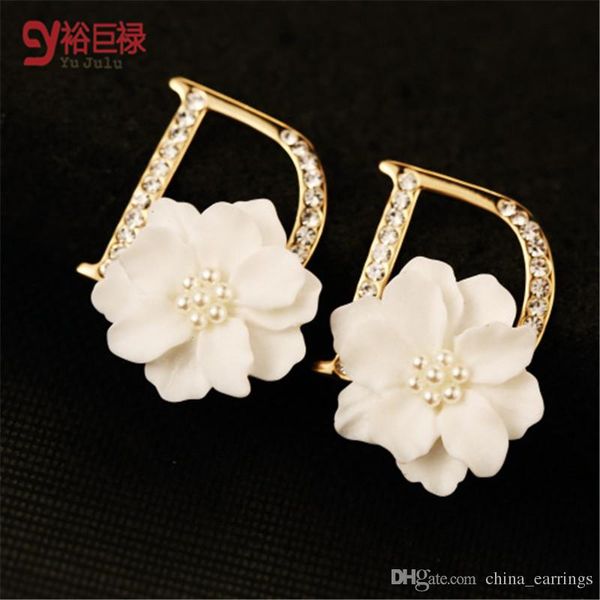 d earrings for women fashion luxury high brand simulated diamond flower earrings 18k gold plated allergy 5, Golden;silver
d earrings for women fashion luxury high brand simulated diamond flower earrings 18k gold plated allergy 5, Golden;silver