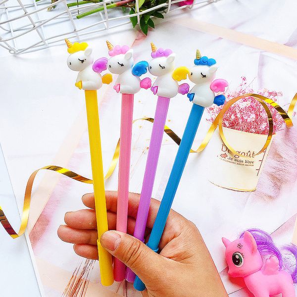 4pcs/set cute cartoon kawaii animal unicorn flamingo 0.5mm gel pen student plastic writing pens school supply office stationery
4pcs/set cute cartoon kawaii animal unicorn flamingo 0.5mm gel pen student plastic writing pens school supply office stationery