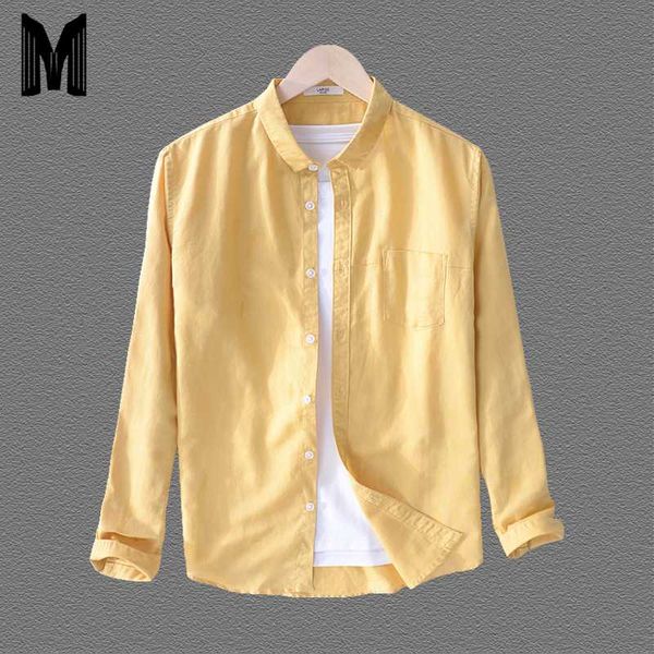 2020 casual shirts men slim fit vintage 55%linen 45%cotton shirt male long sleeve brand clothing y1662, White;black
2020 casual shirts men slim fit vintage 55%linen 45%cotton shirt male long sleeve brand clothing y1662, White;black