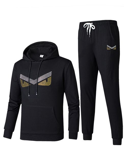 2019 autumn new men's casual sports suit tide brand long-sleeved round neck print sweater two-piece men's plus dalian hat sportswe, Gray
2019 autumn new men's casual sports suit tide brand long-sleeved round neck print sweater two-piece men's plus dalian hat sportswe, Gray