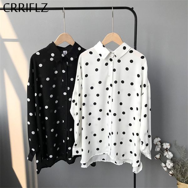 full sleeve polka dot blouse women chiffon turn-down collar casual shirt 2020 new crriflz, White
full sleeve polka dot blouse women chiffon turn-down collar casual shirt 2020 new crriflz, White