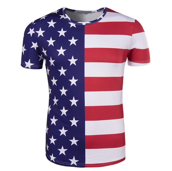 2019 new fashion men men's t-shirts american flag stars short sleeve print shirt streetwear camisetas hombre, White;black
2019 new fashion men men's t-shirts american flag stars short sleeve print shirt streetwear camisetas hombre, White;black