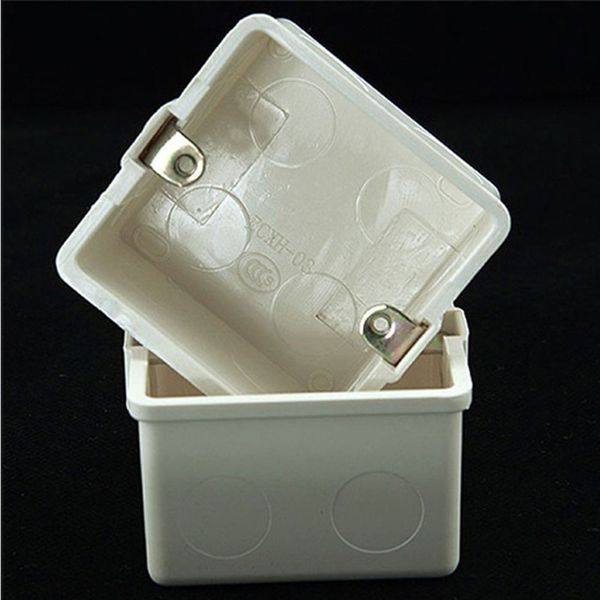 86*86mm cassette universal white wall mounting box for wall switch and plastic enclosure socket other household cleaning tools
86*86mm cassette universal white wall mounting box for wall switch and plastic enclosure socket other household cleaning tools