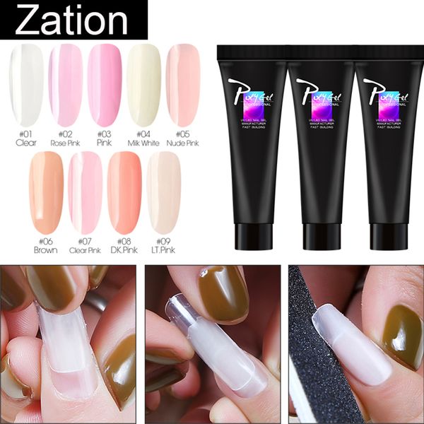 zation poly gel nail polish art kit set led clear uv gel varnish hard quick building for nails extensions polygel nail kit, Red;pink 
zation poly gel nail polish art kit set led clear uv gel varnish hard quick building for nails extensions polygel nail kit, Red;pink