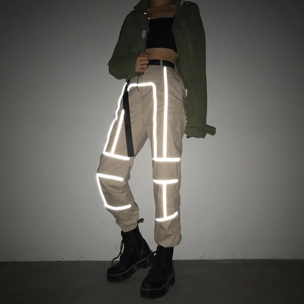3m reflective pants for women spring autumn hiphop ins pencil pants skateboard casual jogger pants, Black;white
3m reflective pants for women spring autumn hiphop ins pencil pants skateboard casual jogger pants, Black;white