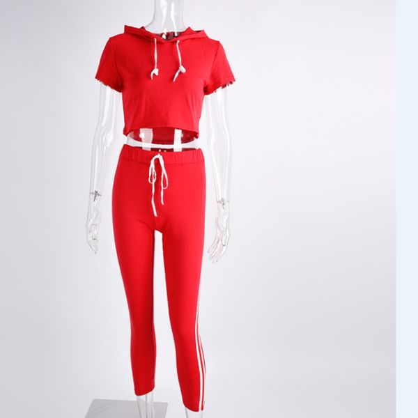 hirigin мода 2pcs женщин lady толстовка костюмы с коротким рукавом с капюшоном толстовка crop + полосатый лоскутная длинные брюки наборы, Gray
hirigin мода 2pcs женщин lady толстовка костюмы с коротким рукавом с капюшоном толстовка crop + полосатый лоскутная длинные брюки наборы, Gray