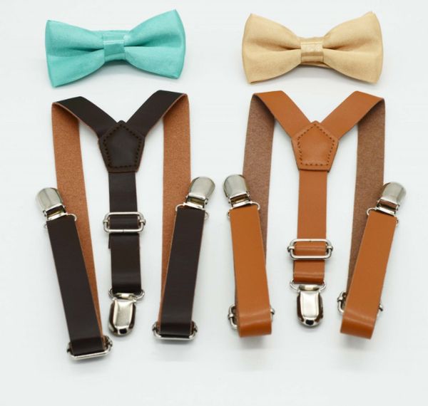 kids gentleman suspender children pu leather suspender baby boys y-shape adjustable smooth buckle belts with bows tie 2pcs sets y2593, Black
kids gentleman suspender children pu leather suspender baby boys y-shape adjustable smooth buckle belts with bows tie 2pcs sets y2593, Black