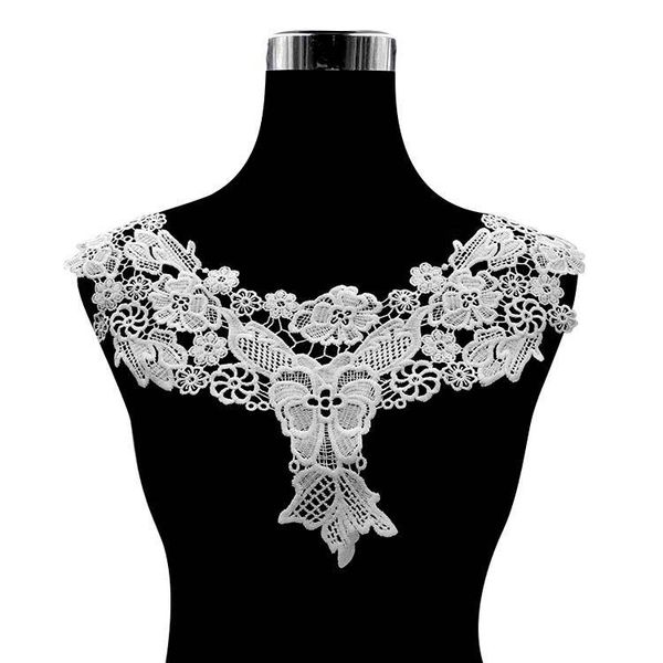 emboidery neck collar diy fake detachable collars water-soluble women corsage three-dimensional lace accessories, Black
emboidery neck collar diy fake detachable collars water-soluble women corsage three-dimensional lace accessories, Black