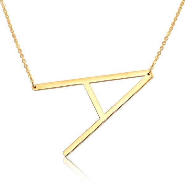 2019 new classcial stainless steel gold silver color a-z 26 letter initial necklaces for women letter pendant necklace jewelry ing
2019 new classcial stainless steel gold silver color a-z 26 letter initial necklaces for women letter pendant necklace jewelry ing
