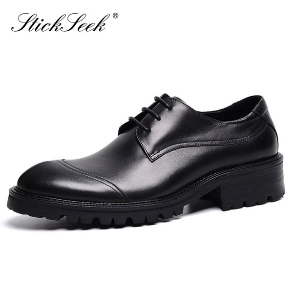 new arrival genuine leather man formal dress party shoes round toe laces flats handmade men's derby platform oxfords wf205, Black
new arrival genuine leather man formal dress party shoes round toe laces flats handmade men's derby platform oxfords wf205, Black