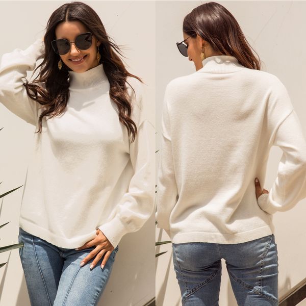 2019 keep warm white sleeve head stand collar cardigan long sleeves pullover, Black;red
2019 keep warm white sleeve head stand collar cardigan long sleeves pullover, Black;red