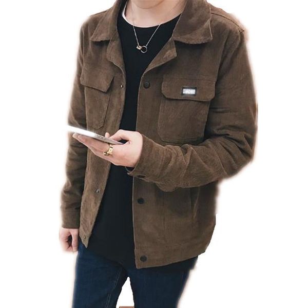 brand autumn winter fashion vintage corduroy jacket cotton casual coats hip men jackets fashion breathable size m-3xl, Black;brown
brand autumn winter fashion vintage corduroy jacket cotton casual coats hip men jackets fashion breathable size m-3xl, Black;brown