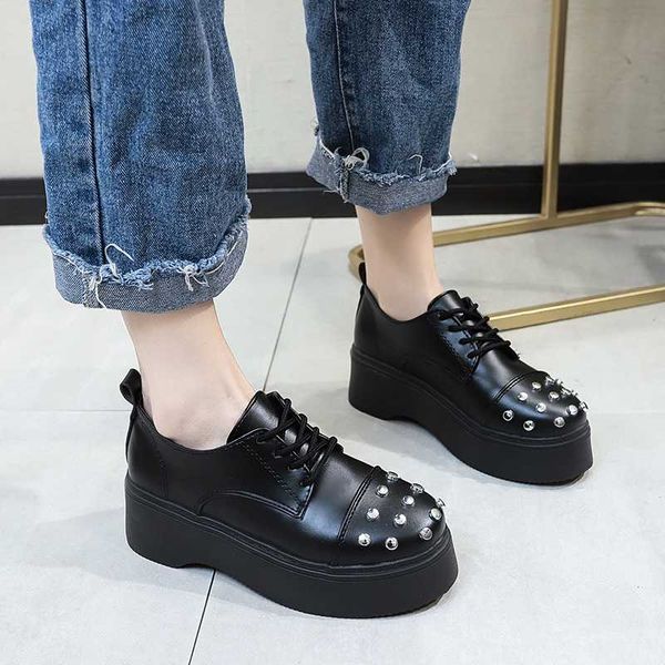 2020 female leather walking shoes women platform sneakers shoes rivet leather for women white comfort vacation e14-29, Black
2020 female leather walking shoes women platform sneakers shoes rivet leather for women white comfort vacation e14-29, Black