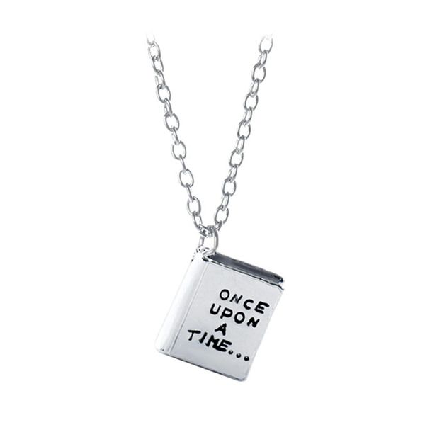 once upon a time book necklace silver plated pendants women necklace alloy solid short chain necklace jewelry gift
once upon a time book necklace silver plated pendants women necklace alloy solid short chain necklace jewelry gift