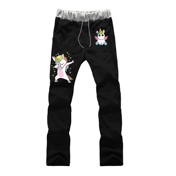 unicorn print cotton women/men long kawai dabing harajiku clothing trousers casual warm sweatpants jogger pants for teens, Black
unicorn print cotton women/men long kawai dabing harajiku clothing trousers casual warm sweatpants jogger pants for teens, Black