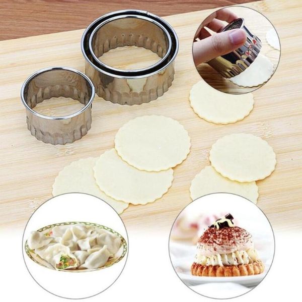 3 шт. / компл. из нержавеющей стали клецки чайник плесень diy тесто резак кондитерские пельмени резак пресс круглые кольца плесень бесплатна
3 шт. / компл. из нержавеющей стали клецки чайник плесень diy тесто резак кондитерские пельмени резак пресс круглые кольца плесень бесплатна