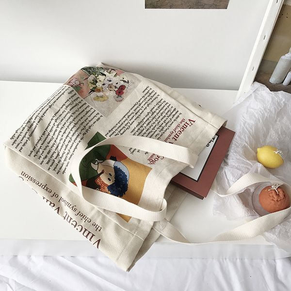 shoulder bags art paintings canvas hand large capacity tote bag fashion shopping environmental
shoulder bags art paintings canvas hand large capacity tote bag fashion shopping environmental