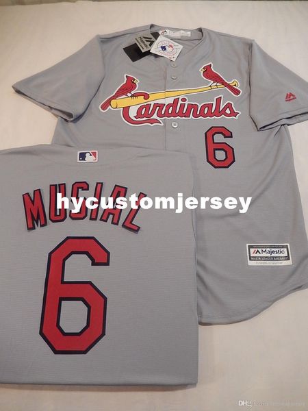 custom mens st louis #6 stan musial sewn cool base jersey gray mens stitched jerseys big and tall size xs-6xl for sale, Black;blue
custom mens st louis #6 stan musial sewn cool base jersey gray mens stitched jerseys big and tall size xs-6xl for sale, Black;blue