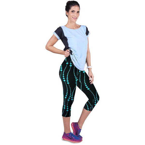 women leggings dot printed high waist sport legins femme fitness sportswear stretch 3/4 cropped leggings trouser calzas #5$, Black
women leggings dot printed high waist sport legins femme fitness sportswear stretch 3/4 cropped leggings trouser calzas #5$, Black