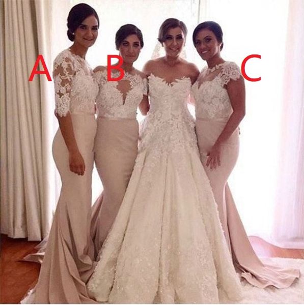 Mermaid Wedding Bridesmaids Dresses Bridesmaid Dress Plus Size robes de demoiselle d'honneur robe d'invité de mariage Brautjungfernkleider
Mermaid Wedding Bridesmaids Dresses Bridesmaid Dress Plus Size robes de demoiselle d'honneur robe d'invité de mariage Brautjungfernkleider