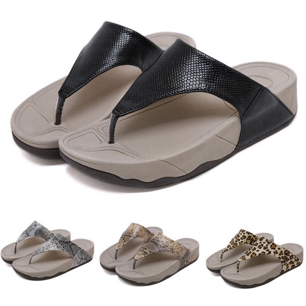 slippers for women's flat shoes open toe breathable slippers thick leopard flat shoes beach soles ayakkabi#20, Black
slippers for women's flat shoes open toe breathable slippers thick leopard flat shoes beach soles ayakkabi#20, Black